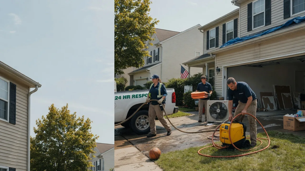 Emergency Water Damage Restoration in Bally, PA near me